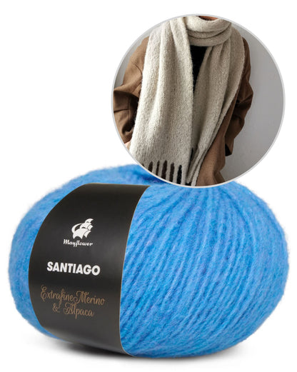 Berlin Scarf | oversize Schal mit Santiago von Mayflower Denmark