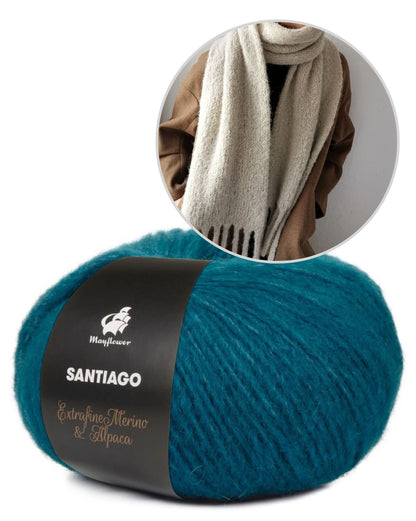 Berlin Scarf | oversize Schal mit Santiago von Mayflower Denmark