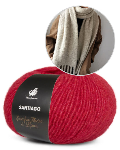 Berlin Scarf | oversize Schal mit Santiago von Mayflower Denmark