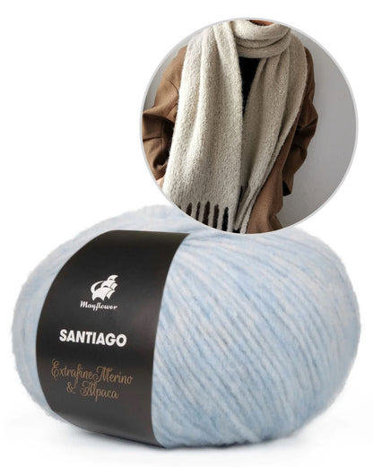 Berlin Scarf | oversize Schal mit Santiago von Mayflower Denmark