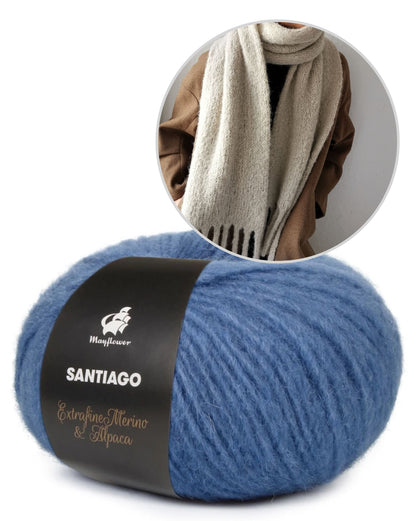 Berlin Scarf | oversize Schal mit Santiago von Mayflower Denmark