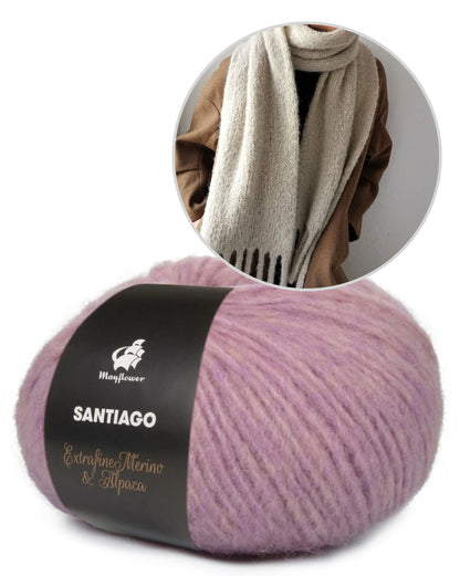 Berlin Scarf | oversize Schal mit Santiago von Mayflower Denmark