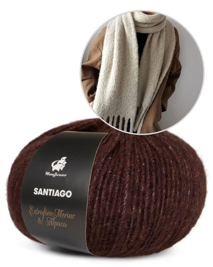 Berlin Scarf | oversize Schal mit Santiago von Mayflower Denmark