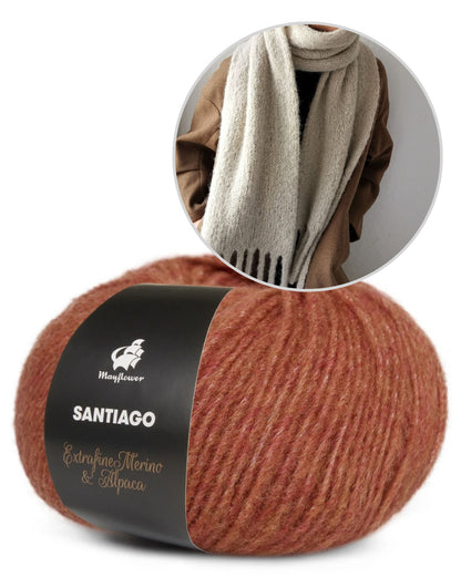 Berlin Scarf | oversize Schal mit Santiago von Mayflower Denmark