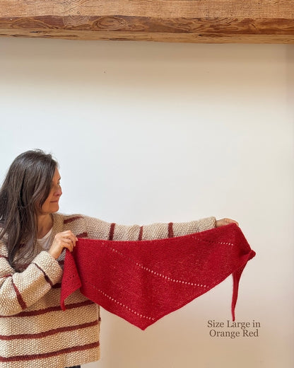 Alba Scarf Mohair Edition | Basic Tuch aus Le Petit Lambswool und Le Petit Silk Mohair von Biches & Bûches