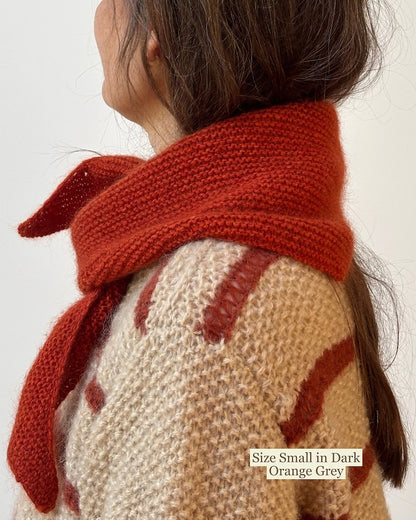 Alba Scarf Mohair Edition | Basic Tuch aus Le Petit Lambswool und Le Petit Silk Mohair von Biches & Bûches