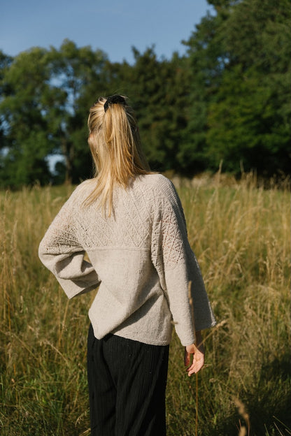 Cardigan No. 2 | delicate oversized cardigan made from Le Petit Lambswool by Biches & Bûches
