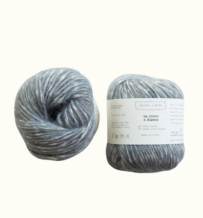 Le Coton & Alpaca | fantastisch leichtes Traumgarn aus Baumwolle und Alpaka