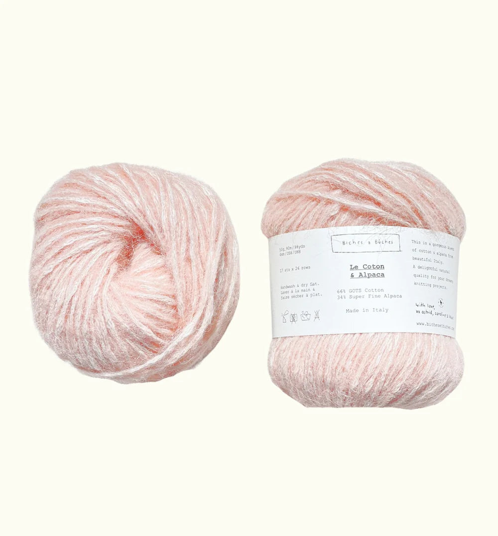 Le Coton & Alpaca | fantastisch leichtes Traumgarn aus Baumwolle und Alpaka