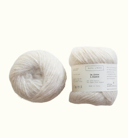 Le Coton & Alpaca | fantastisch leichtes Traumgarn aus Baumwolle und Alpaka
