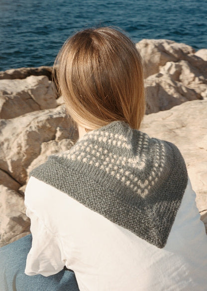 Seaside Shawl | betoverend tuch van Le Lambswool en Le Gros Silk & Mohair van Biches & Bûches