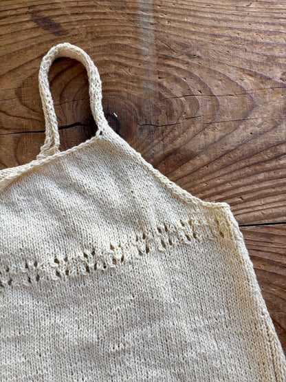 Seaside Summer Top | rennosti rypytetty toppi Biches & Bûchesin Le Petit Organic Cotton -langasta