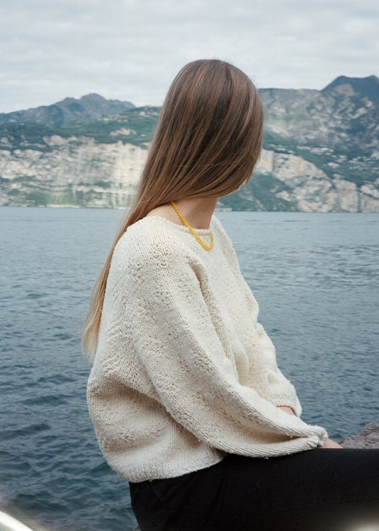 Sweater No. 95 | perfekter Sommerpullover aus Le Petit Organic Cotton von Biches & Bûches