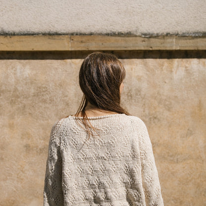 Sweater No. 95 | perfect summer sweater made from Le Petit Organic Cotton by Biches & Bûches