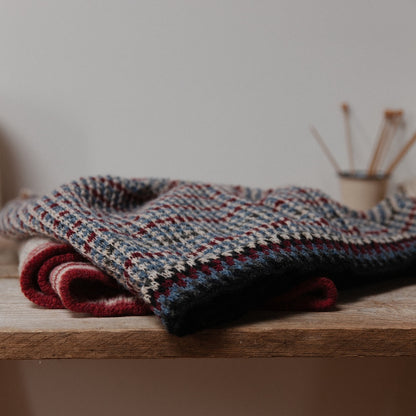 Tuch nr. 41 | fint farvemønster i Le Petit Lambswool fra Biches & Bûches