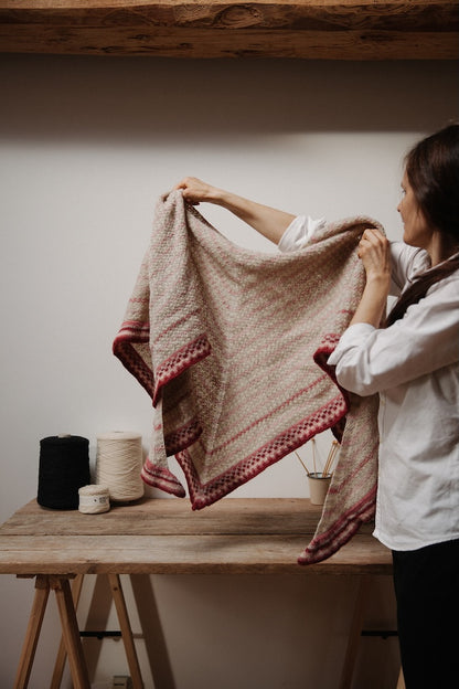 Tuch nr. 41 | fint farvemønster i Le Petit Lambswool fra Biches & Bûches