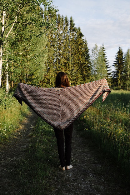 Tuch nr. 41 | fint farvemønster i Le Petit Lambswool fra Biches & Bûches