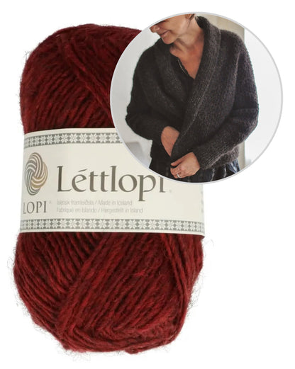 Big Love | lässiger Cardigan aus Lettlopi von Lopi Island