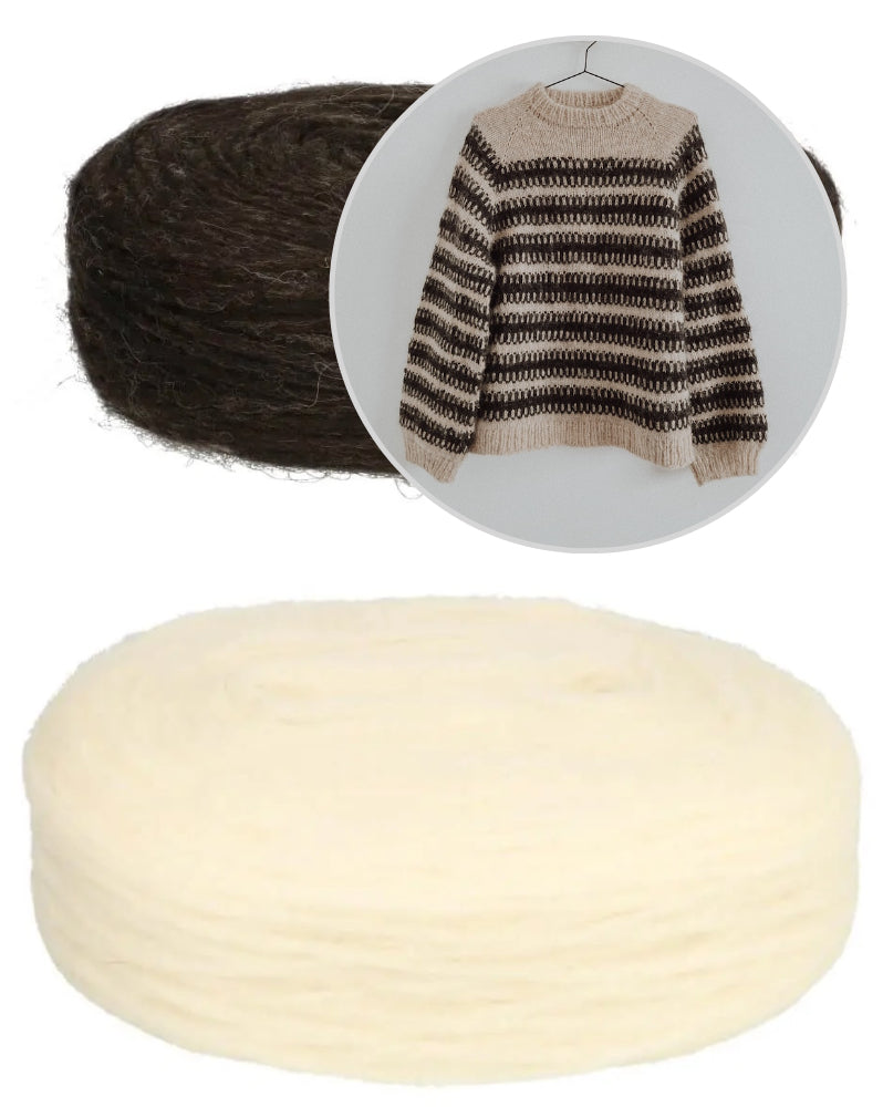 Ulvenknit Björk Sweater mit Plötulopi von Lopi Island Garn 19