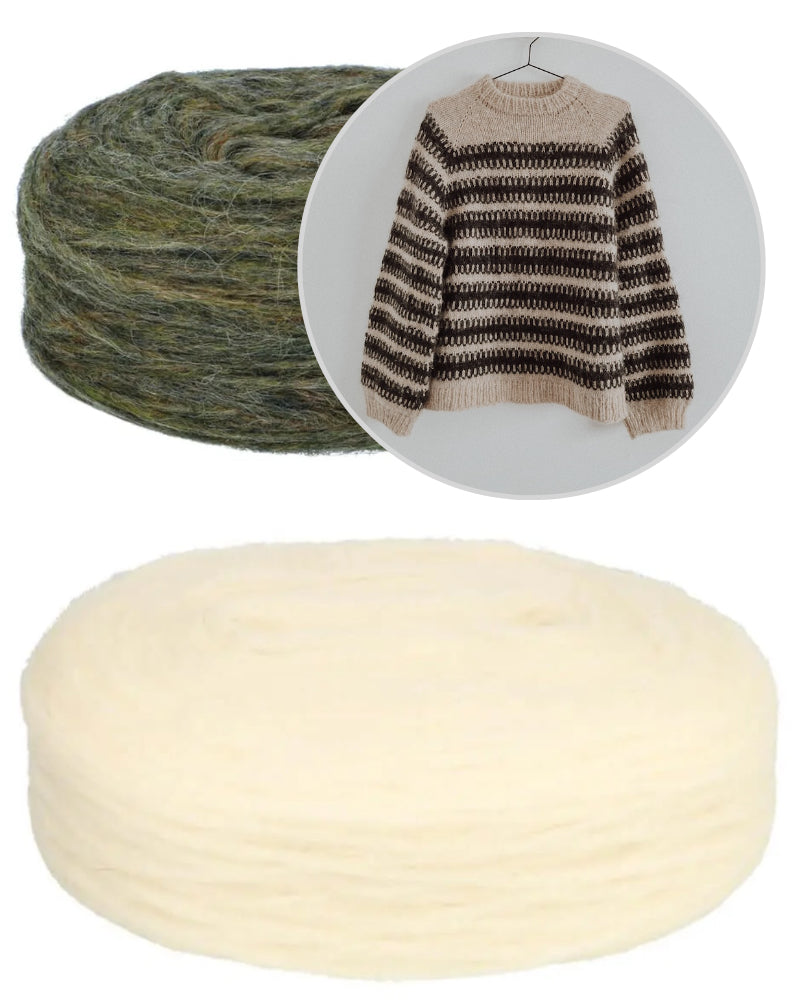 Ulvenknit Björk Sweater mit Plötulopi von Lopi Island Garn 18