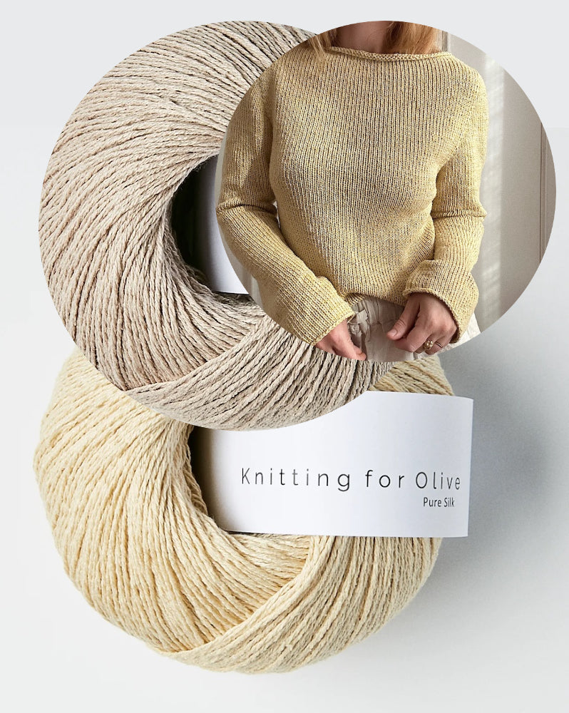 My Favourite Things Knitwear Blouse No. 1 mit Pure Silk von Knitting for Olive 15