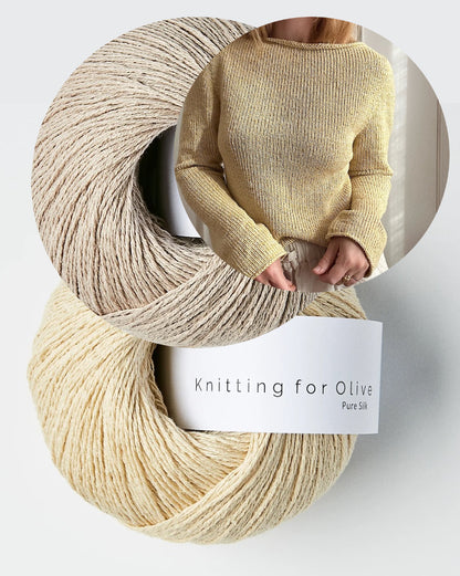 My Favourite Things Knitwear Blouse No. 1 mit Pure Silk von Knitting for Olive 15