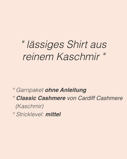 Blouse No. 4 | lässig weiches Shirt aus Classic Cashmere von Cardiff
