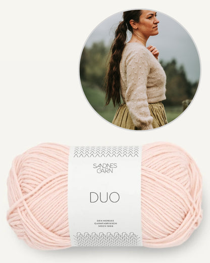 Meadowflower Cardigan - Sandnes Edition | leicht und sommerlich aus Duo von Sandnes Garn