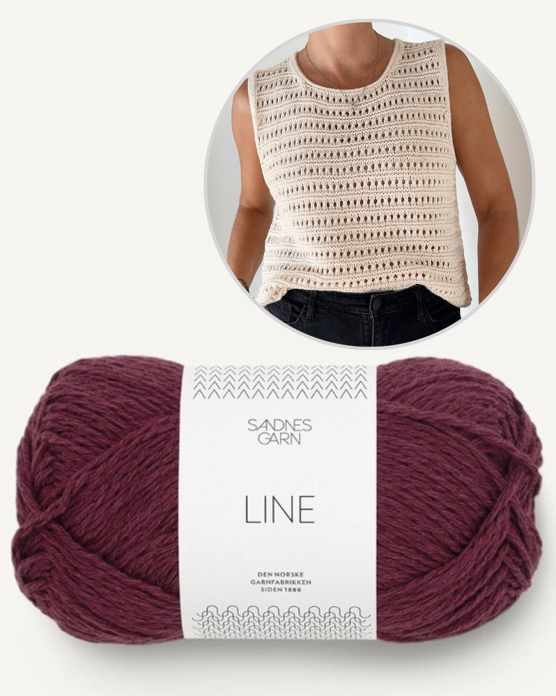 Caidree Boden Shirt mit Line von Sandnes Garn 15
