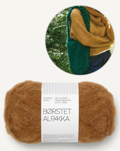 Boho Bag | gehäkelte aus Borstet Alpakka von Sandnes Garn 2507 - DIY