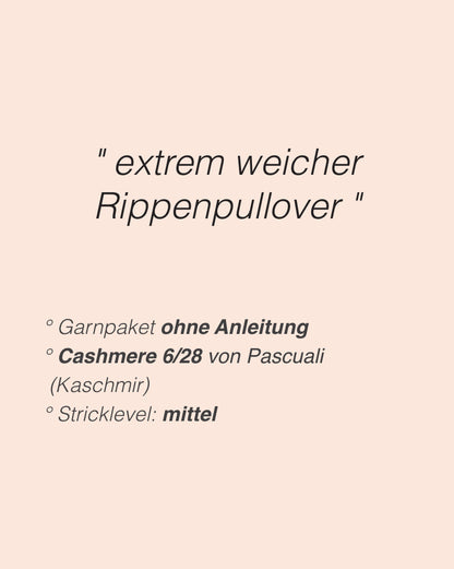 The Boston V-Neck | aus reinem Kaschmir mit Bio Cashmere 6/28 von Pascuali