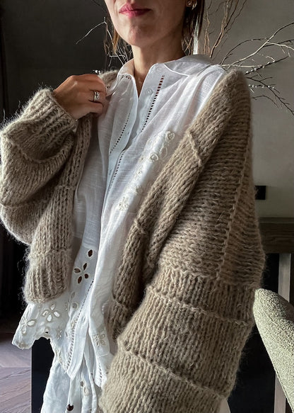 by Onne Chunkline Vest mit Ecopuno Chunky und Silkhair von Lana Grossa 1