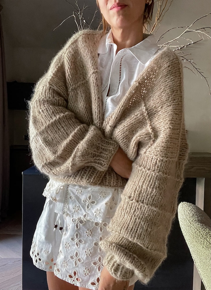 by Onne Chunkline Vest mit Ecopuno Chunky und Silkhair von Lana Grossa 3