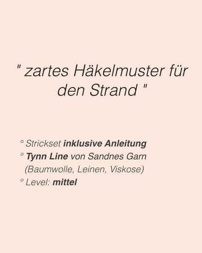 Cahla Rock | Boho Häkelrock aus Tynn Line von Sandnes Garn