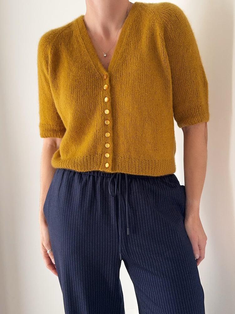 Aris Blouse | Kaschmir und Seide mit Prime von Cardiff Cashmere