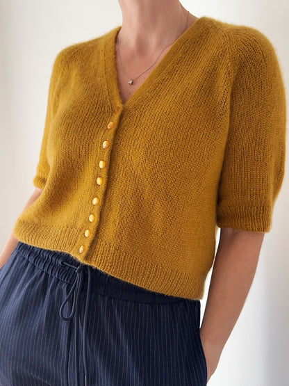 Aris Blouse | Kaschmir und Seide mit Prime von Cardiff Cashmere