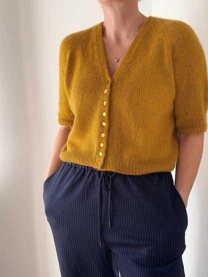 Aris Blouse | Kaschmir und Seide mit Prime von Cardiff Cashmere
