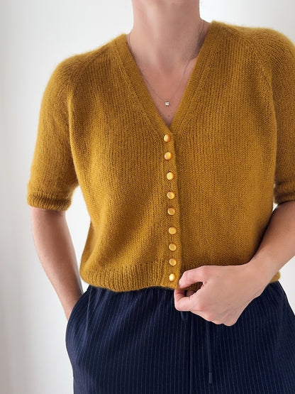 Aris Blouse | Kaschmir und Seide mit Prime von Cardiff Cashmere