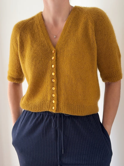 Aris Blouse | Kaschmir und Seide mit Prime von Cardiff Cashmere