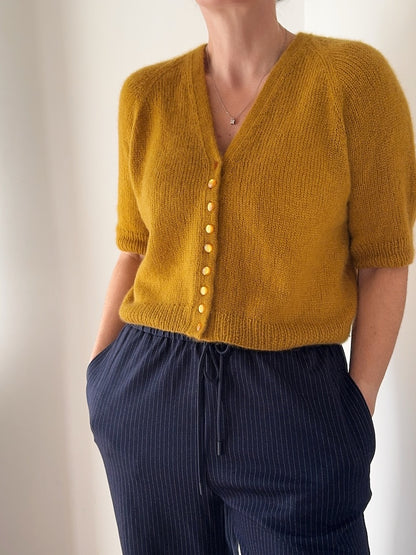 Aris Blouse | Kaschmir und Seide mit Prime von Cardiff Cashmere