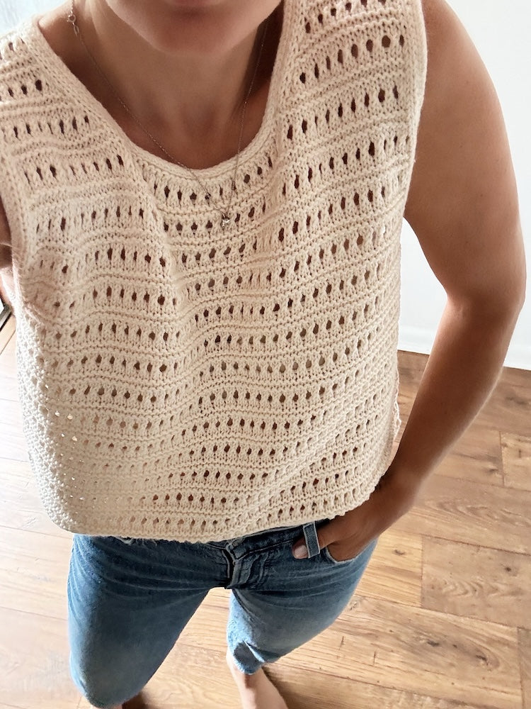 Caidree Boden Shirt mit Line von Sandnes Garn 6