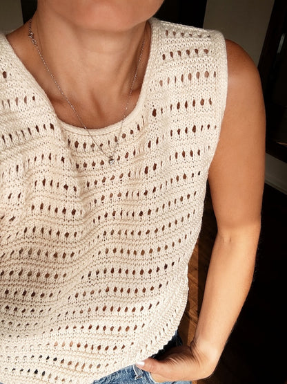 Caidree Boden Shirt mit Line von Sandnes Garn 8