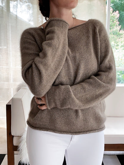 The Dentelle Douce Sweater | schlicht, elegant und super weich aus Classic Cashmere von Cardiff
