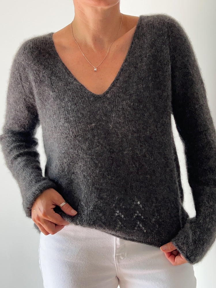 Evermore Sweater Lite | zarter Luxus aus Brushlight von Cardiff