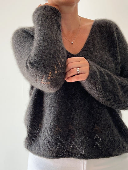 Evermore Sweater Lite | zarter Luxus aus Brushlight von Cardiff