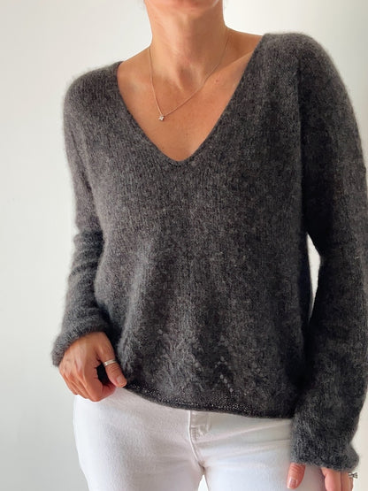 Evermore Sweater Lite | zarter Luxus aus Brushlight von Cardiff