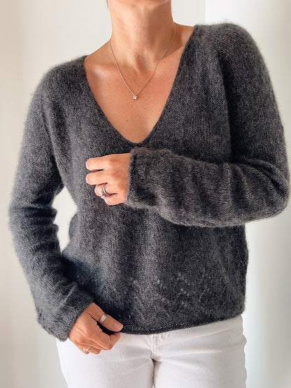 Evermore Sweater Lite | zarter Luxus aus Brushlight von Cardiff