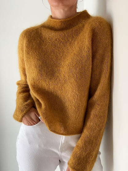 Caidree Mohair Gallant Sweater mit Soft Silk Mohair von Knitting for Olive 3