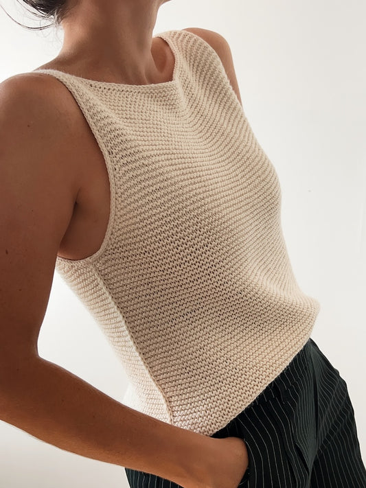 Caidree Soho Top mit Ecopuno von Lana Grossa 1