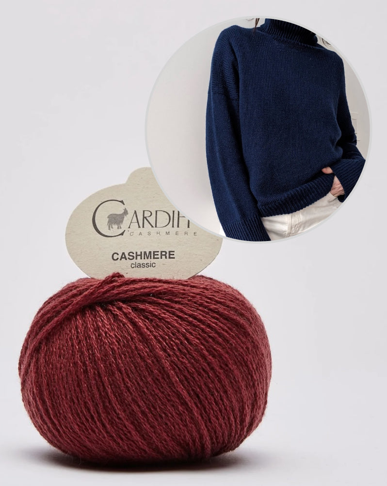 Tenane Rollneck Sweater | extra weich aus Classic Cashmere von Cardiff
